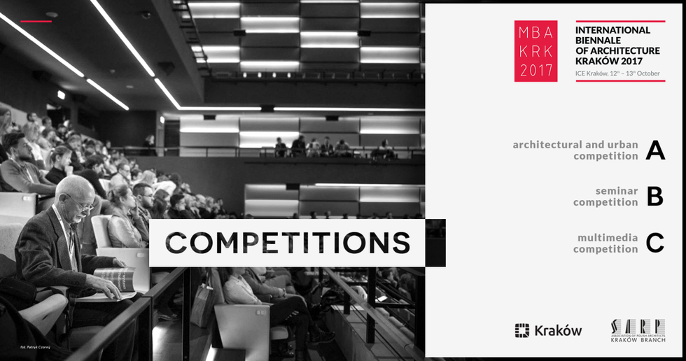 3 konkursy w ramach Międzynarodowego Biennale Architektury w Krakowie 2017